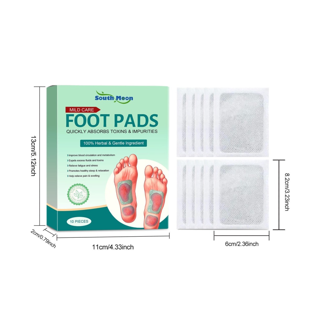100% Herbal & Gentle Ingredient Detox Foot Pads (BUY 10 GET 10 FREE )