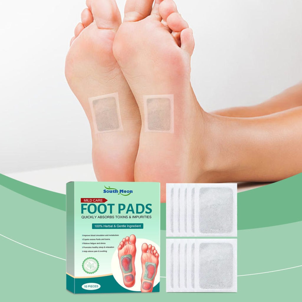 100% Herbal & Gentle Ingredient Detox Foot Pads (BUY 10 GET 10 FREE )